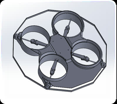 First-generation prototype CAD model